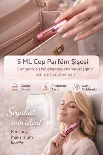 sgpovyn 5 ML Taşınılabilir Cep Parfümü
